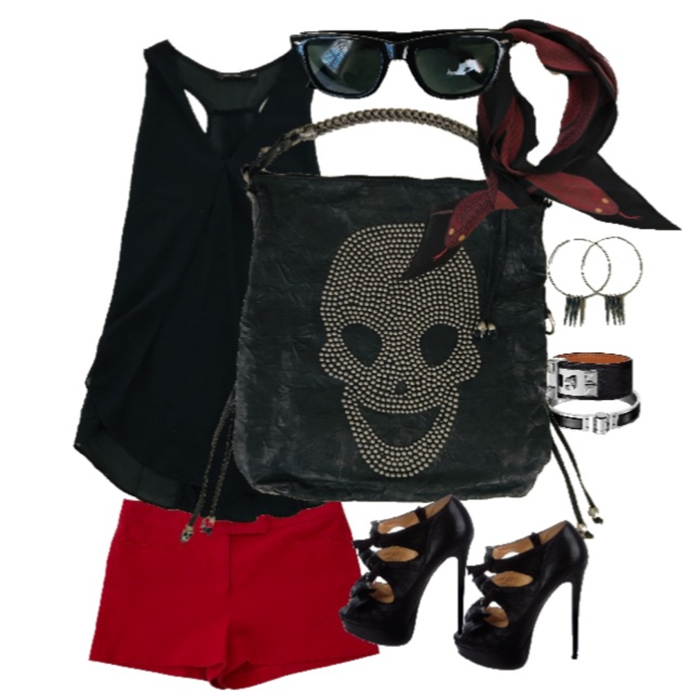 NWOT Authentic Thomas Wylde Black XL Skull Hobo!!